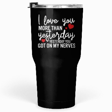 Discover Funny Valentines Day Jokes yellow Tumblers 30 Oz
