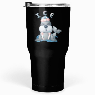 Discover Snow seal Tumblers 30 Oz