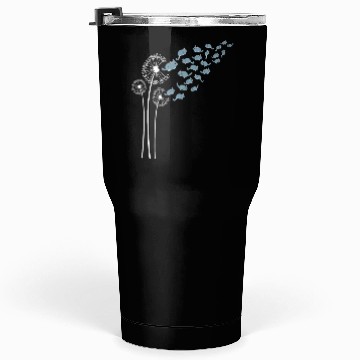 Discover Chinchilla Dandelion Flower For Dandelions Lover Tumblers 30 Oz