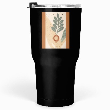 Discover Abstract Flora Leaf Expression Tumblers 30 Oz