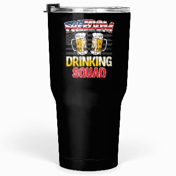 Discover Freedom Drinking Squad USA Party Independence Day Tumblers 30 Oz