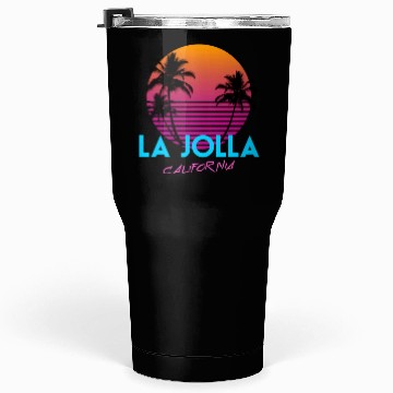 Discover La Jolla California 80S Tumblers 30 Oz
