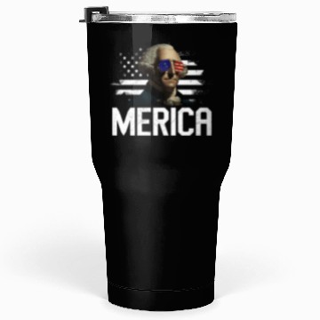Discover Merica George Washington Independence Day Tumblers 30 Oz