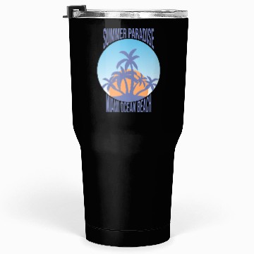 Discover Tropical Paradise Tumblers 30 Oz