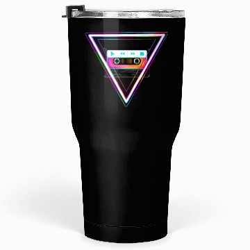 Discover Totally Triangular 80s Cassette Tape Tumblers 30 Oz