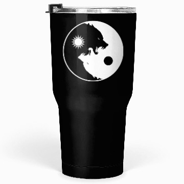 Discover Yin Yang Wolf Spirits Tumblers 30 Oz
