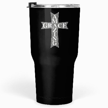Discover Amazing Grace Cross Tumblers 30 Oz