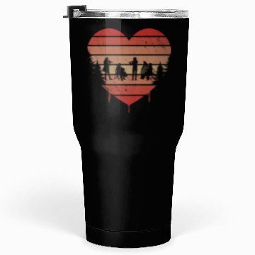 Discover Cute Red Vintage Heart Orchestra Valentine Day Tumblers 30 Oz