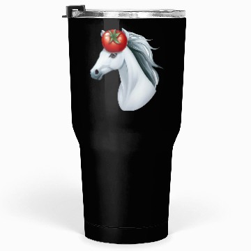 Discover Horse Head Tomato - Creative Horse & Vegetable Tumblers 30 Oz