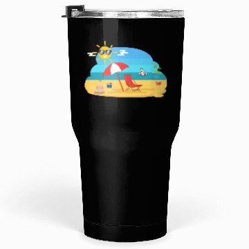 Discover "Tropical Paradise Tumblers 30 Oz