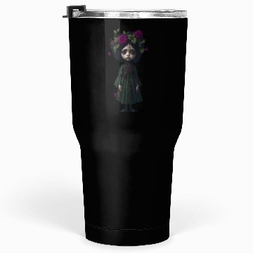 Discover Creepy Girl Doll Tumblers 30 Oz