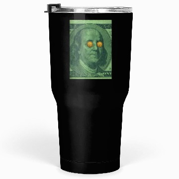 Discover Benjamin Franklin Bitcoin Tumblers 30 Oz