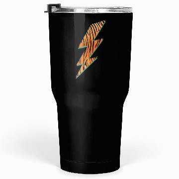 Discover Tiger Stripes Lightning Animal Print Tumblers 30 Oz