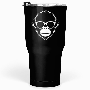 Discover Ape Face Apes Apelike Jungle Primate Tumblers 30 Oz