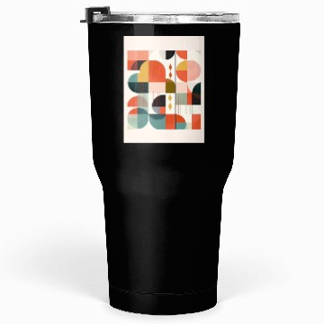 Discover Geometric mid century modern 1 Tumblers 30 Oz