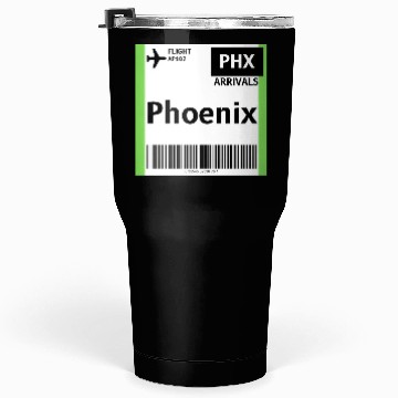 Discover airplane ticket phoenix Tumblers 30 Oz