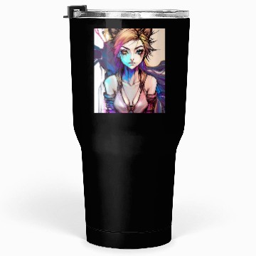 Discover lady punk Tumblers 30 Oz