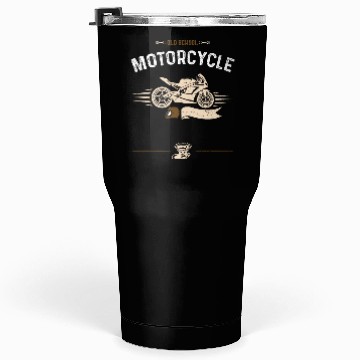 Discover Old School Motorcycle - Motorcycle Tumblers 30 Oz