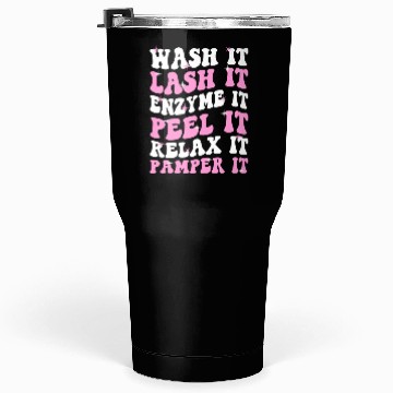 Discover Cute Licensed Esthetician Skincare Tumblers 30 Oz