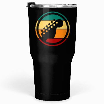 Discover Retro Vintage Guitar Handle 80s Tumblers 30 Oz