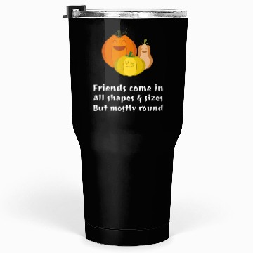 Discover Halloween Vegetable Friends Tumblers 30 Oz