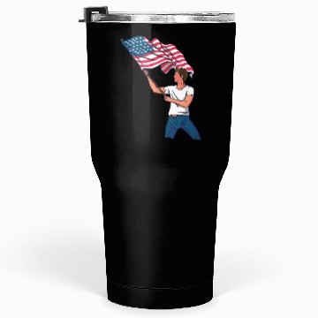 Discover Waving Usa Flag Tumblers 30 Oz