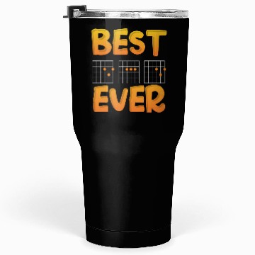 Discover Best Dad Ever Guitar Dad Chords Tumblers 30 Oz
