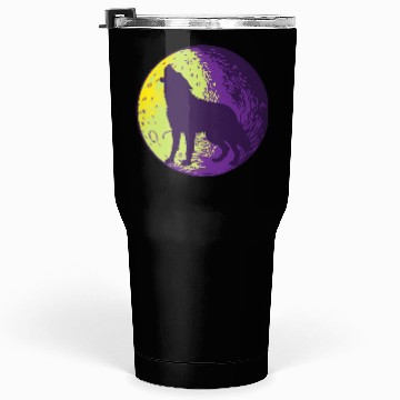 Discover Howling wolf in the moon cool Tumblers 30 Oz