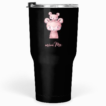 Discover Cute Little Pink Mini-Me Tumblers 30 Oz