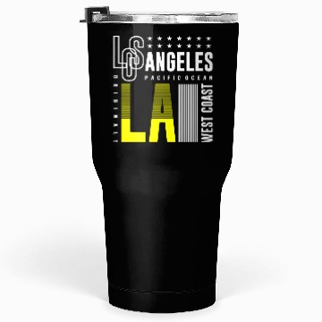 Discover Los Angeles LA West Coast Tumblers 30 Oz
