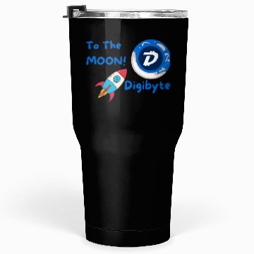 Discover Digibyte To The Moon Tumblers 30 Oz