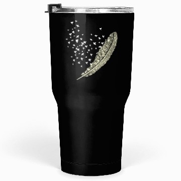 Discover Feather Birds Tumblers 30 Oz