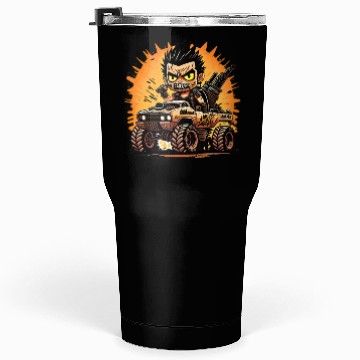 Discover Crazy post apocalyptic boy Tumblers 30 Oz
