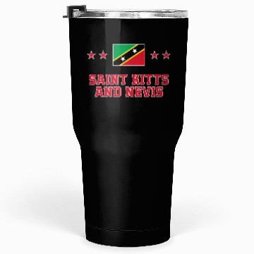 Discover Saint Kitts and Nevis Tumblers 30 Oz