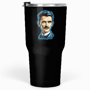 Discover Nikola Tesla Physics Nerd Geek Tumblers 30 Oz