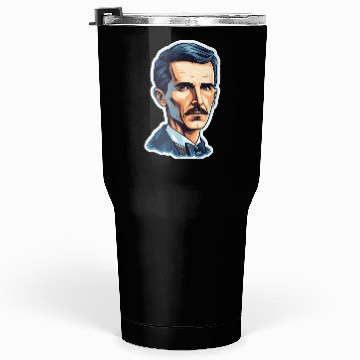 Discover Nikola Tesla Physics Geek Nerd Tumblers 30 Oz