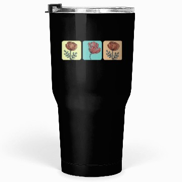 Discover Tulips flower rose Tumblers 30 Oz