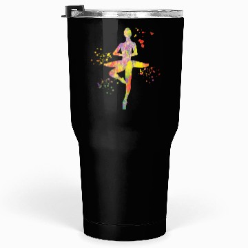 Discover Ballet Dancer Colorsplash Ballerina Tumblers 30 Oz