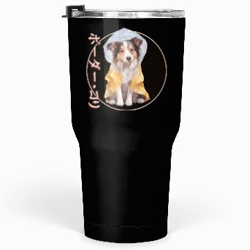 Discover Japanese Border Collie Puppy Tumblers 30 Oz