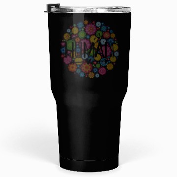 Discover Be A Nice Human: Embrace Peace & Love Tumblers 30 Oz