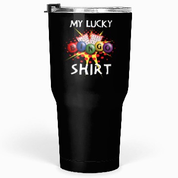 Discover My Lucky Bingo Lucky Player Tumblers 30 Oz