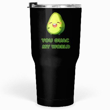 Discover You Guac My World cute avocado Tumblers 30 Oz