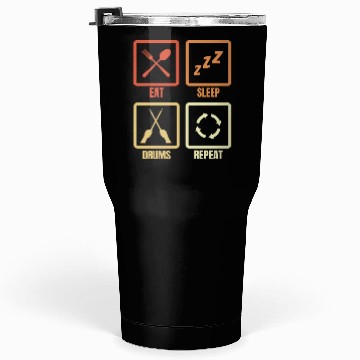 Discover Drummer Daily Routine Tumblers 30 Oz