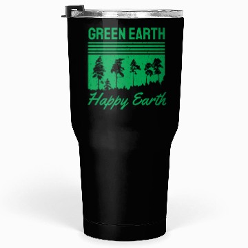Discover Green Earth Happy Earth Tumblers 30 Oz