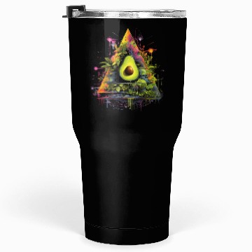 Discover Avocado Triangle Tumblers 30 Oz