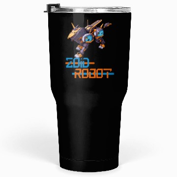 Discover Zoid robot Tumblers 30 Oz