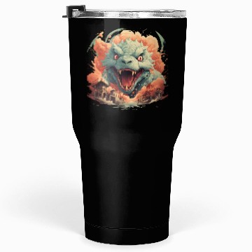 Discover Kaiju: Cityscape Destructor Tumblers 30 Oz