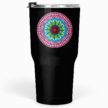 Discover Colorful Mandala Pattern Modern 9 Tumblers 30 Oz
