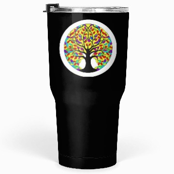Discover Tree: detailed, relaxing, & positive Tumblers 30 Oz