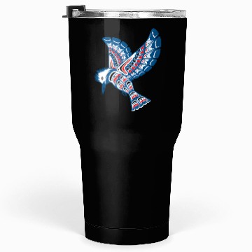 Discover Native American Style Kingfisher Pacific Northwest Tumblers 30 Oz
